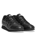 CDG ASICS OC Synthetic Leather Runner Black