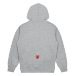 CDG x PLAY Hoodie – Grey Back side