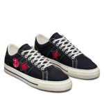 Cdg Converse One Star Low Top Black