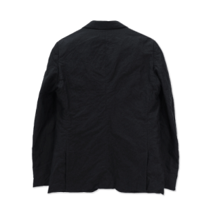Cdg Crushed Jacket with Wide Lapel