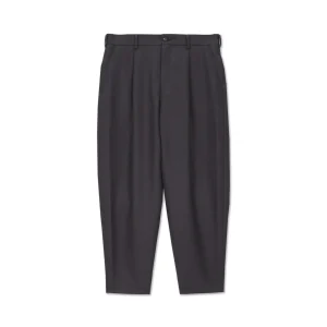 Cdg Brown Single Pleat Pant Front Side