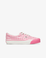 CDG Girl Vans Gingham OG Era LX Sneakers Pink Side View