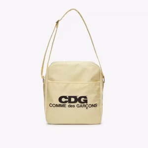 CDG Large Shoulder Bag Ivory