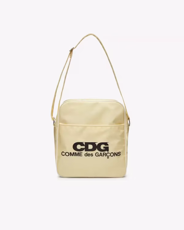 CDG Large Shoulder Bag Ivory