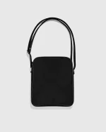 CDG Logo Shoulder Bag Black Back Side