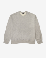 CDG Oversized Sweatshirt Grey Front Side