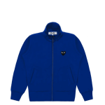 CDG Play Sweatshirt with Big Heart Navy Front Side