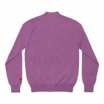 CDG Play V-Neck Cardigan Pastel Series Sleeve Heart (Purple) Back Side