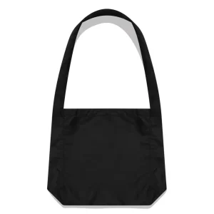 CDG Shoulder Bag Black Back Side View