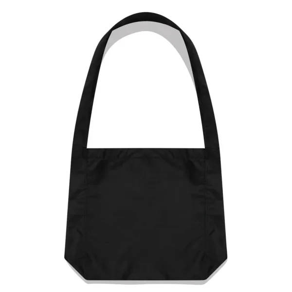 CDG Shoulder Bag Black Back Side View