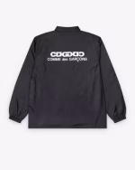 CDG3 Coach Jacket Black Back Side