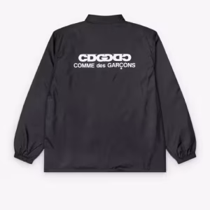 CDG3 Coach Jacket Black Back Side