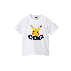 Comme Des Garcons X Pokemon Kids T-Shirt Front Side