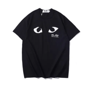 Comme des Garçons Play Eyes Logo T-Shirt Front Side