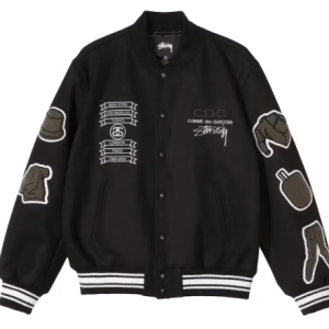 Comme des Garcons x Stussy Jacket Front Side