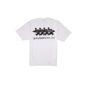 Stussy x CDG Surfman T-Shirt Front Side