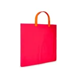 CDG Super Fluo Tote Bag Pink SA9000SF Side View