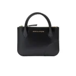 CDG Wallet Handles Line Black SA8100HA made from premium cowhide leather