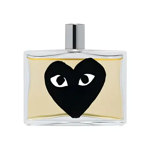 Comme des Garcons Black Comme des Garcons Black Eau de Toilette perfume bottle With Black Big Heart