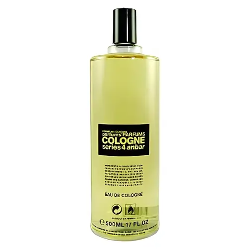 Comme des Garcons Series 4 Cologne : Anbar Comme des Garcons Series 4 Cologne : Anbar luxury amber fragrance bottle