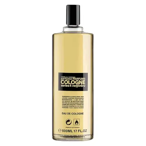 Comme Des Garcons Series 4 Cologne : Vettiveru Comme Des Garcons Series 4 Cologne : Vettiveru bottle