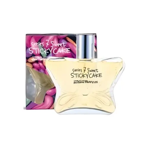 Comme des Garcons Series 7 Sweet Sticky Cake Comme des Garcons Series 7 Sweet Sticky Cake perfume bottle with elegant packaging.