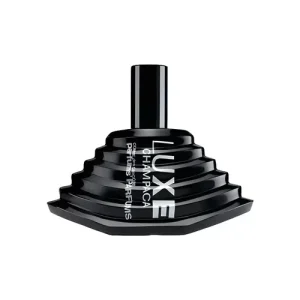 Bottle of Comme des Garçons Series Luxe Champaca perfume with golden accents