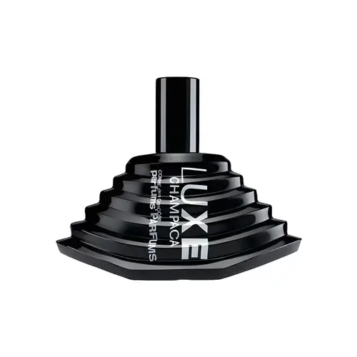 Comme des Garçons Series Luxe Champaca Bottle of Comme des Garçons Series Luxe Champaca perfume with golden accents