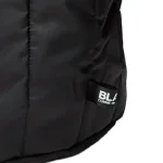 Black CDG Medium Circular Tote Bag Logo View