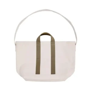 CDG Shirt Large Cotton Tote Bag Front Side