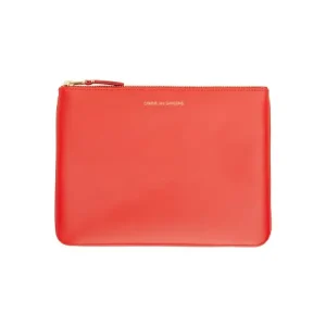 COMME des GARÇONS Red Classic Leather Pouch
