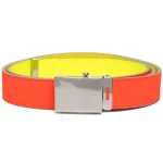 Comme Des Garçons Wallet Super Fluo Belt Orange Full View