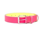 Comme Des Garçons Wallet Super Fluo leather belt fluorescent pink Full View