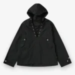CDG Alpha Industries Anorak Black Front Side
