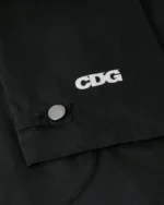 CDG Alpha Industries Anorak Black Logo