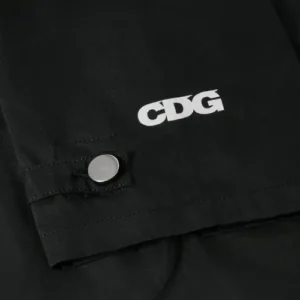 CDG Alpha Industries Anorak Black Logo