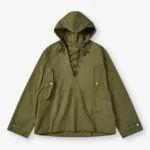CDG Alpha Industries Anorak Khaki Front
