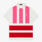 CDG Shirt Men's Fred Perry Polo Short Sleeve Front