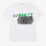 CDG Shirt Men's Humanity T-Shirt Front