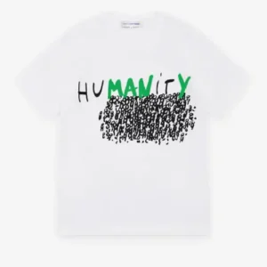 CDG Shirt Men's Humanity T-Shirt Front
