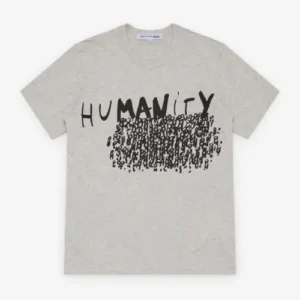 CDG Shirt Men's Humanity T-Shirt Front