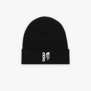 CDG x The North Face Beanie Black Front Side