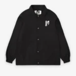 CDG x The North Face Coach Jacket Black Front Side