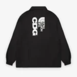CDG x The North Face Coach Jacket Black Back