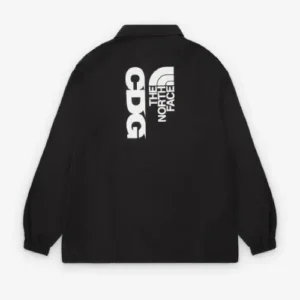 CDG x The North Face Coach Jacket Black Back