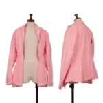 COMME des GARCONS Frill Design Buttonless Jacket Full View