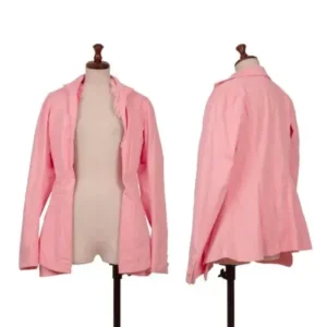 COMME des GARCONS Frill Design Buttonless Jacket Full View