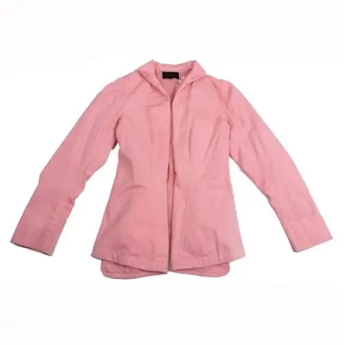 COMME des GARCONS Frill Design Buttonless Jacket COMME des GARCONS Frill Design Buttonless Jacket Front Side View