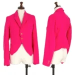 COMME des GARCONS Poly Fulling Short Jacket Full View