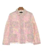 COMME des GARCONS Tricot Casual Jackets Pink Front Side